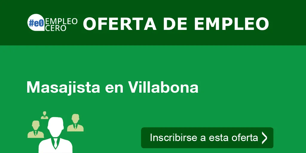 Masajista en Villabona Masajista en Villabona