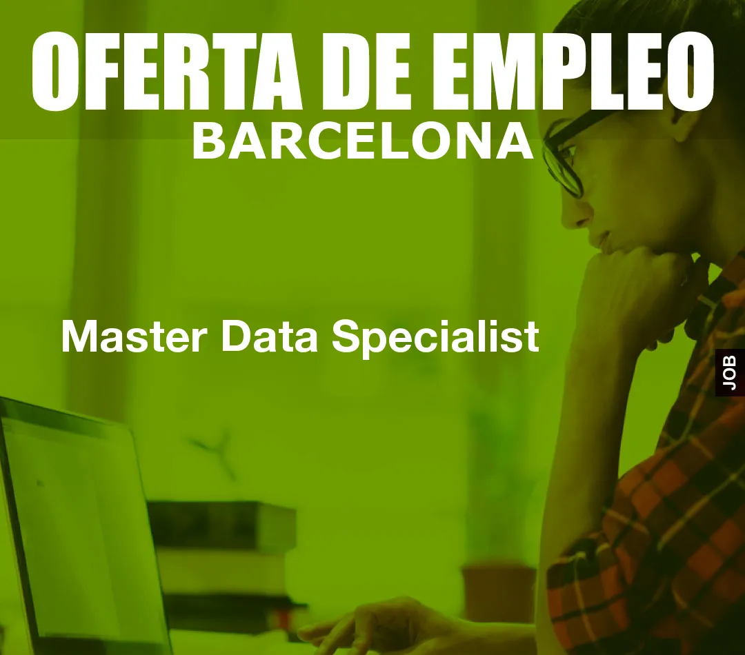 Master Data Specialist Master Data Specialist