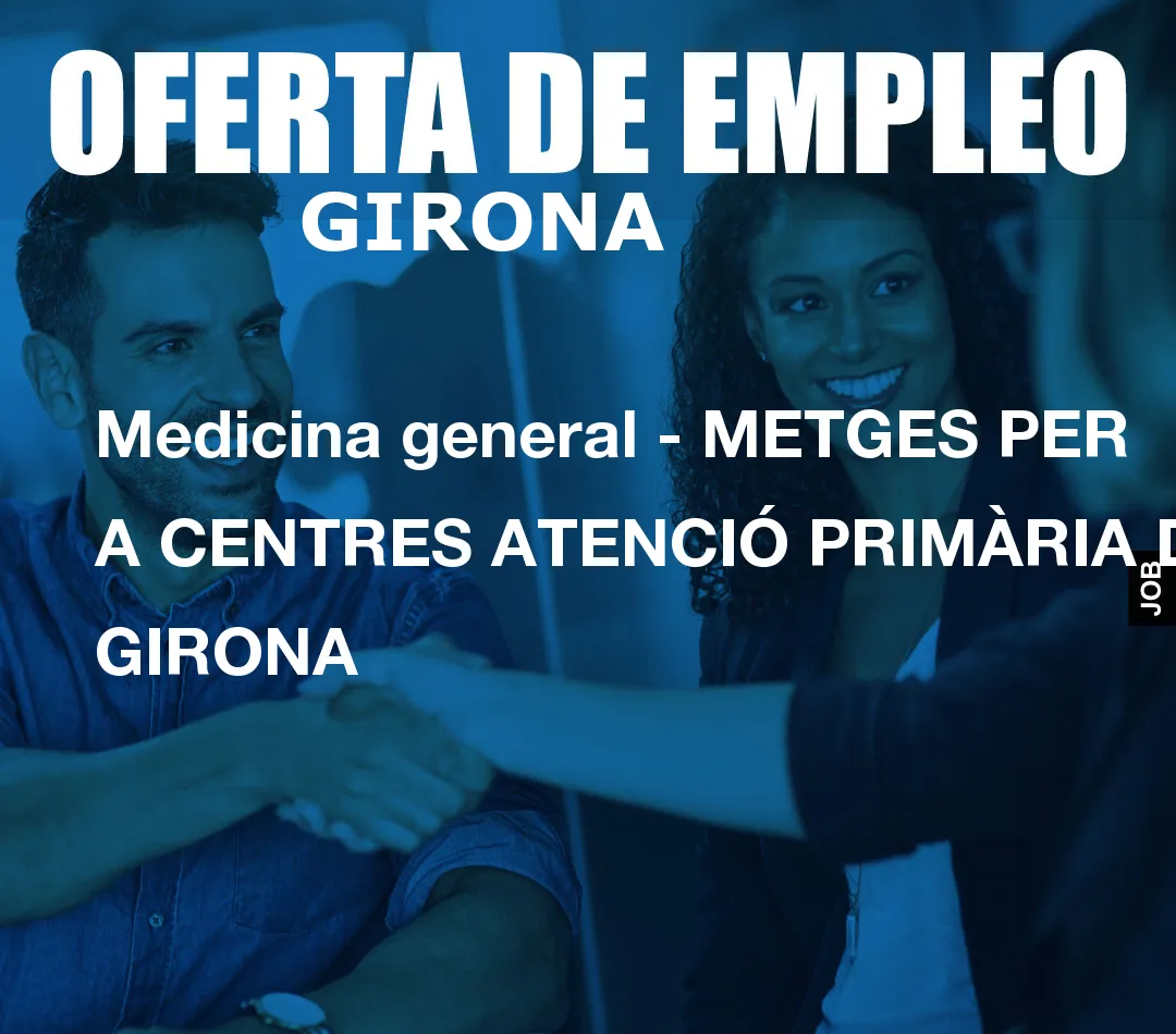 Medicina general – METGES PER A CENTRES ATENCI
