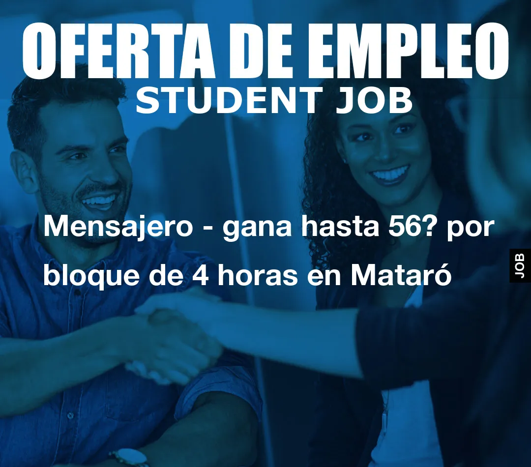 Mensajero – gana hasta 56? por bloque de 4 horas en Matar