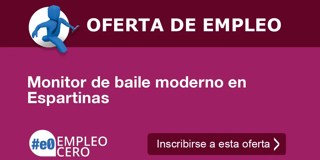 Monitor de baile moderno en Espartinas Monitor de baile moderno en Espartinas