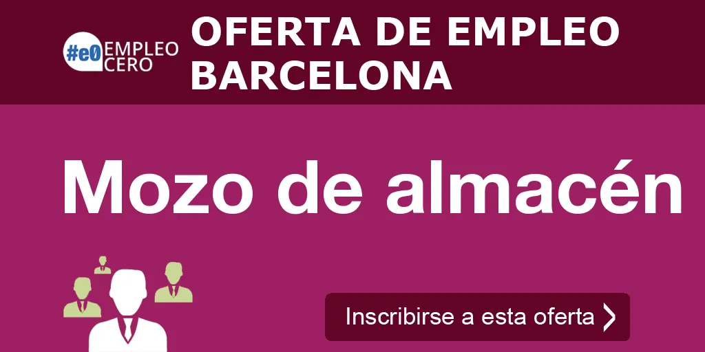 Mozo de almacén