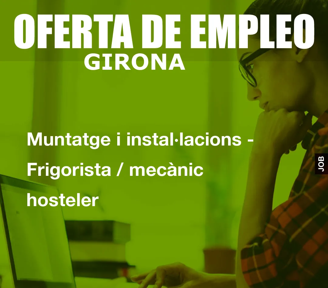 Muntatge i instal