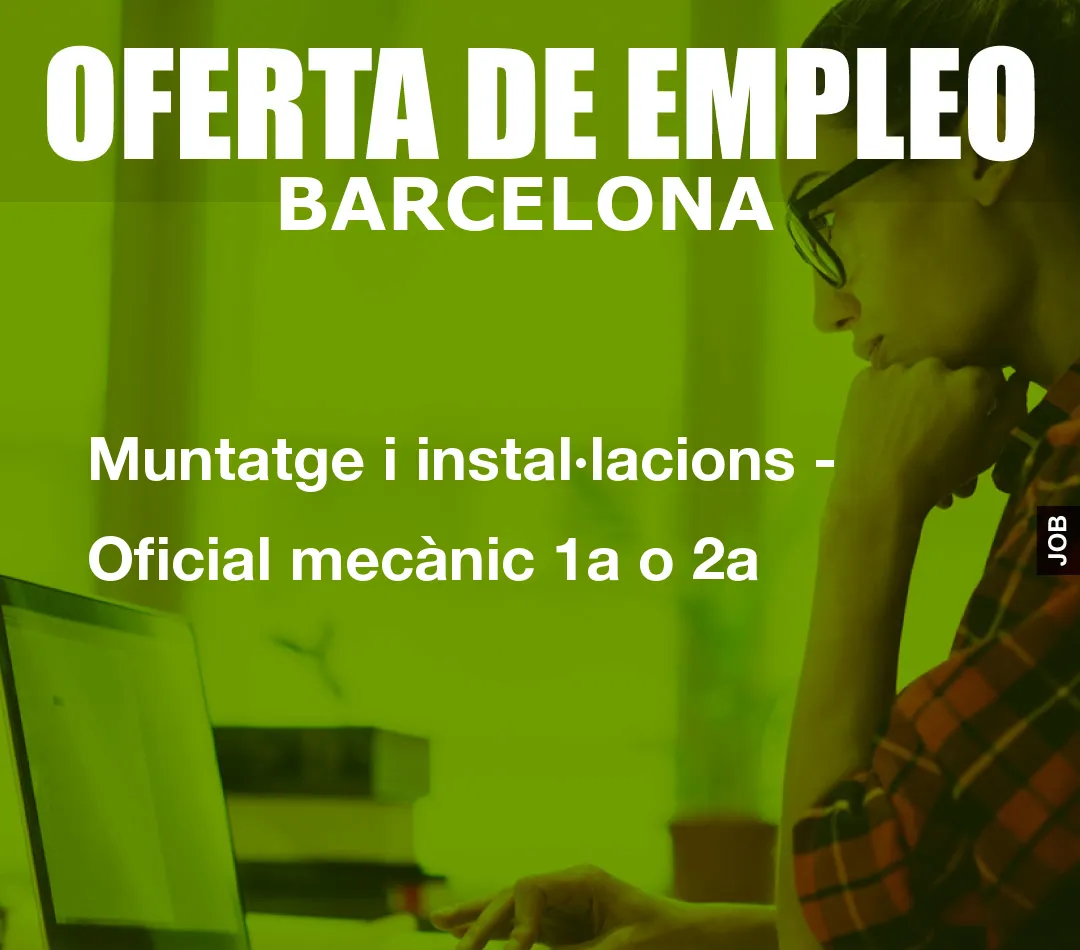Muntatge i instal