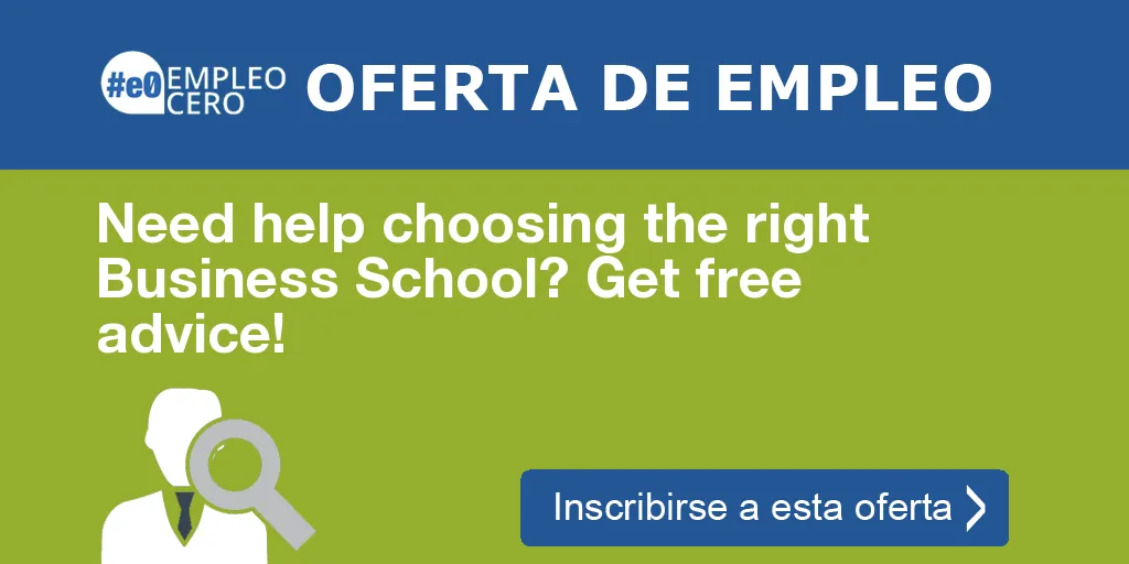 Need help choosing the right Business School? Get free advice! Need help choosing the right Business School? Get free advice!