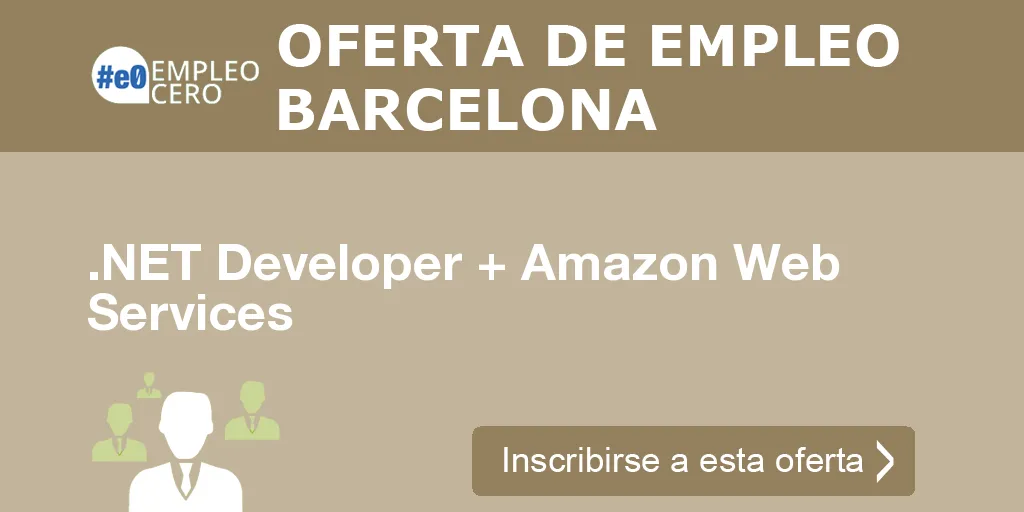 .NET Developer + Amazon Web Services .NET Developer + Amazon Web Services