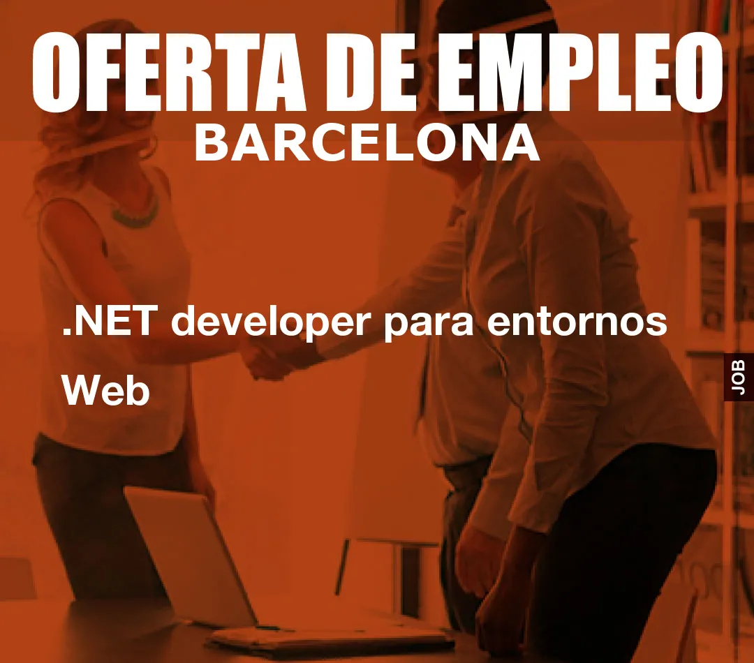 .NET developer para entornos Web .NET developer para entornos Web