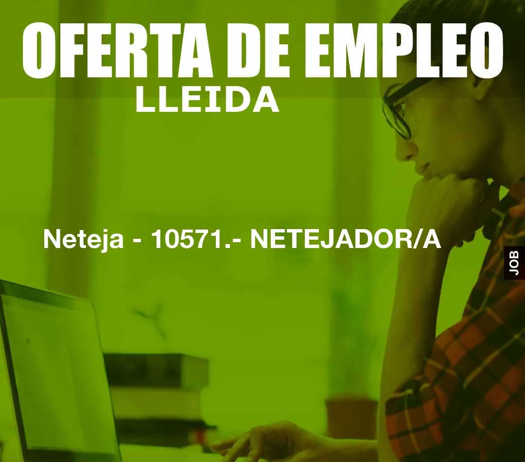 Neteja – 10571.- NETEJADOR/A