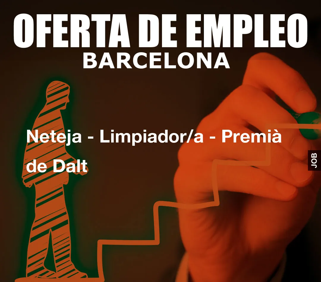 Neteja – Limpiador/a – Premi