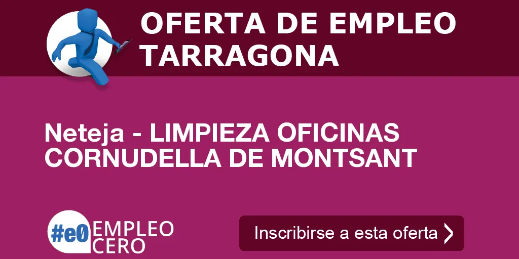 Neteja - LIMPIEZA OFICINAS CORNUDELLA DE MONTSANT Neteja - LIMPIEZA OFICINAS CORNUDELLA DE MONTSANT