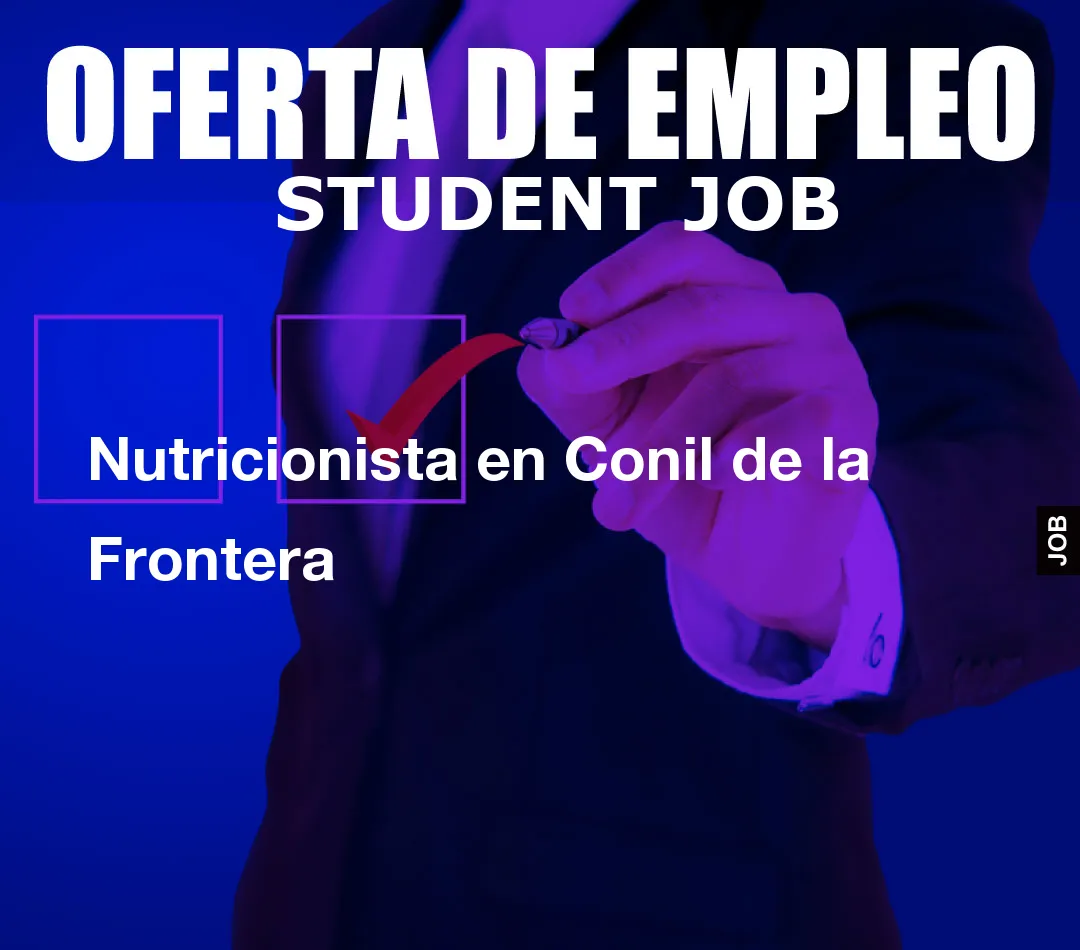 Nutricionista en Conil de la Frontera