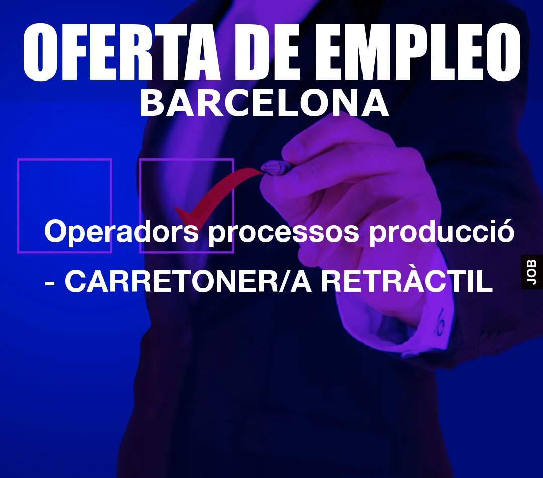 Operadors processos producci