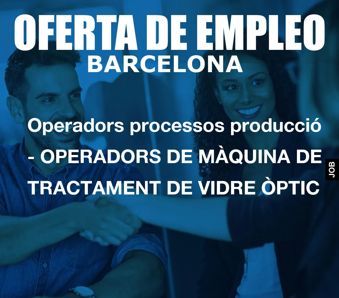 Operadors processos producci