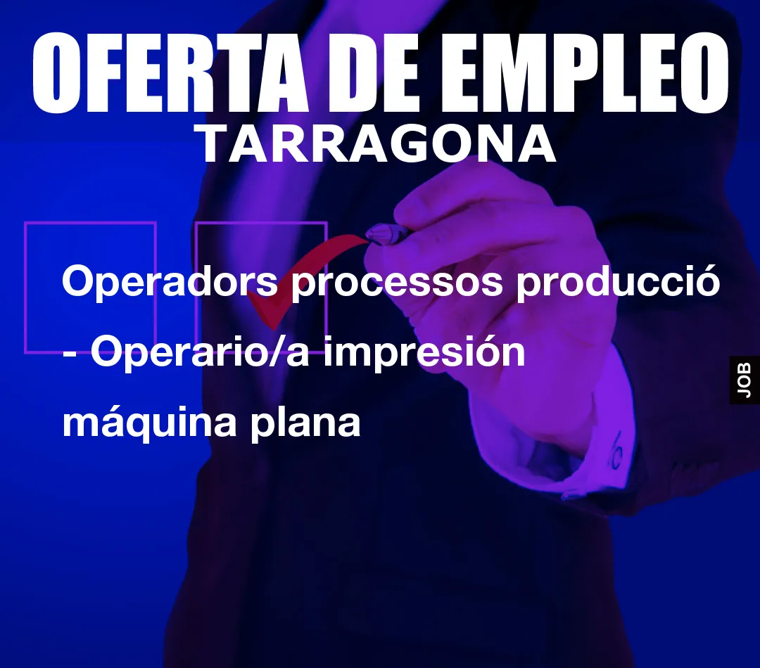 Operadors processos producci