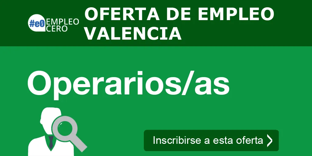 Operarios/as Operarios/as