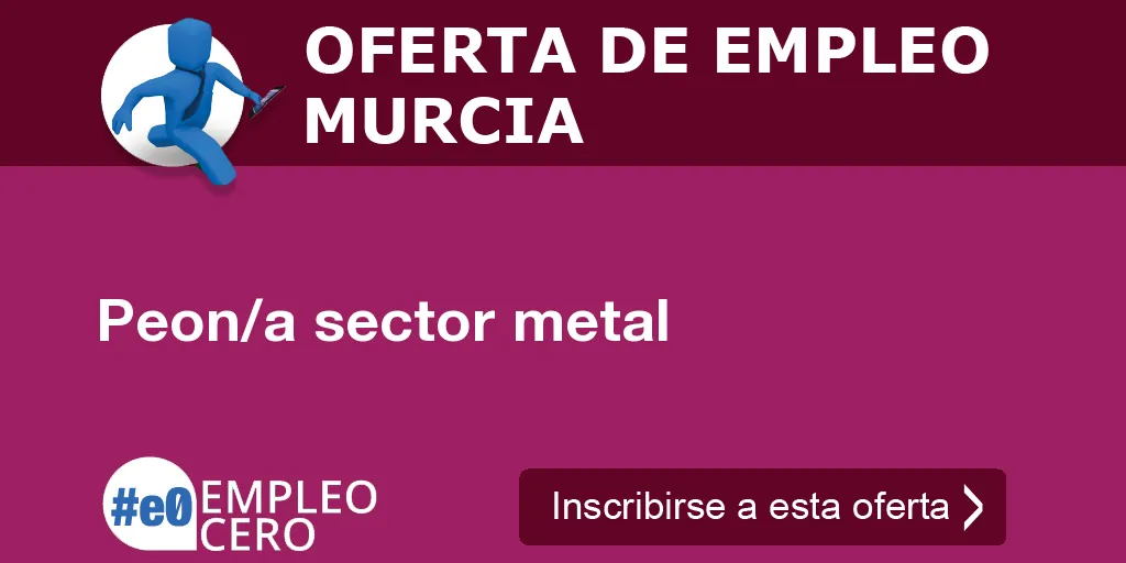Peon/a sector metal Peon/a sector metal