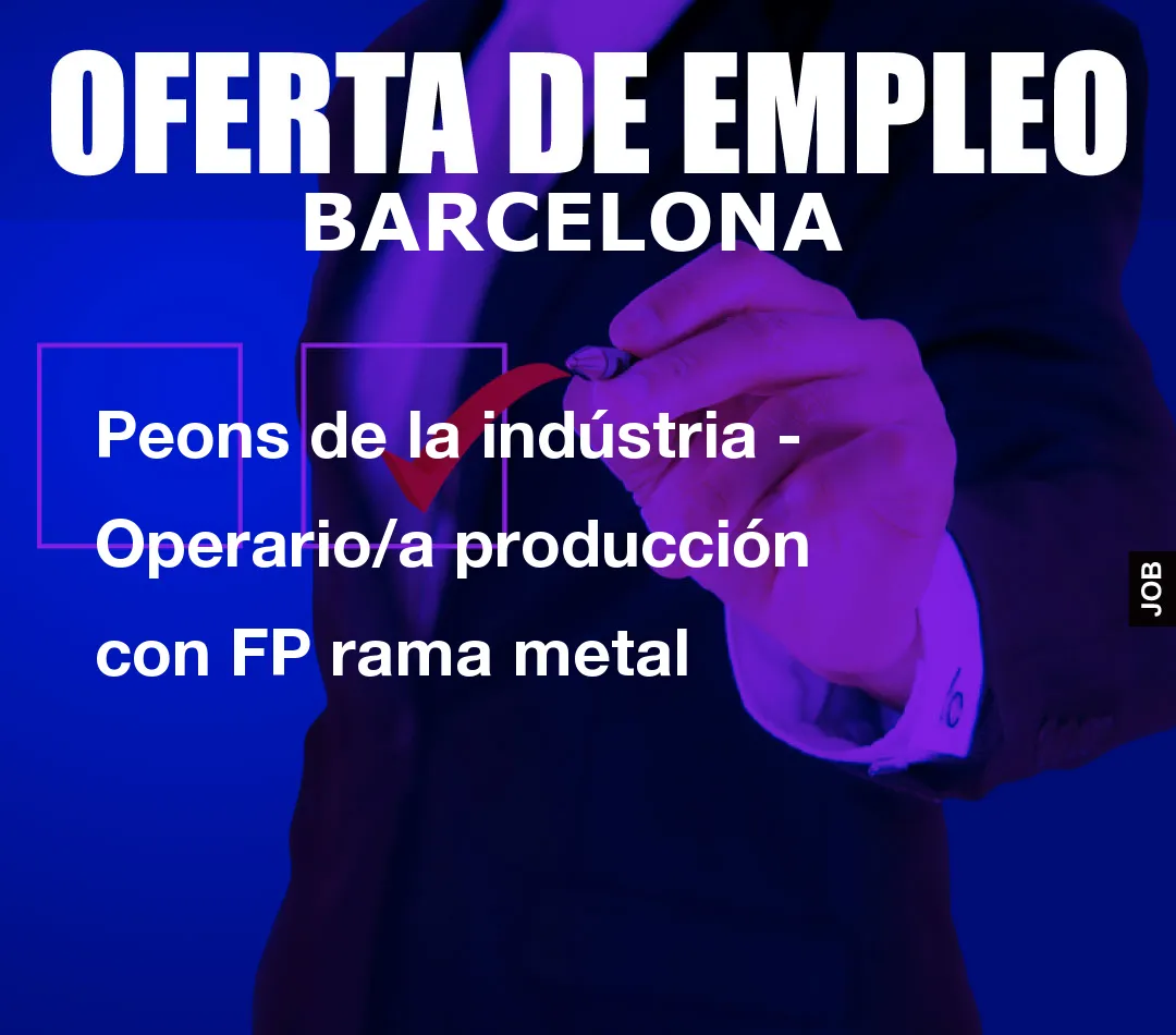 Peons de la ind