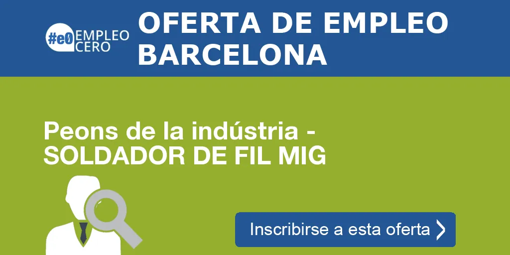 Peons de la indústria - SOLDADOR DE FIL MIG Peons de la indústria - SOLDADOR DE FIL MIG
