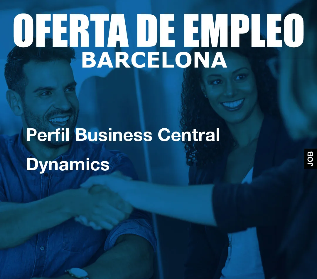 Perfil Business Central Dynamics Perfil Business Central Dynamics