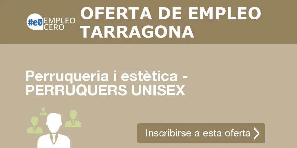 Perruqueria i estètica - PERRUQUERS UNISEX