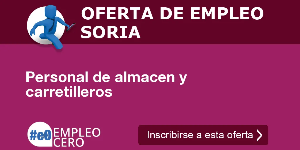 Personal de almacen y carretilleros Personal de almacen y carretilleros