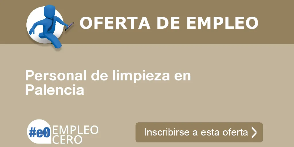 Personal de limpieza en Palencia Personal de limpieza en Palencia