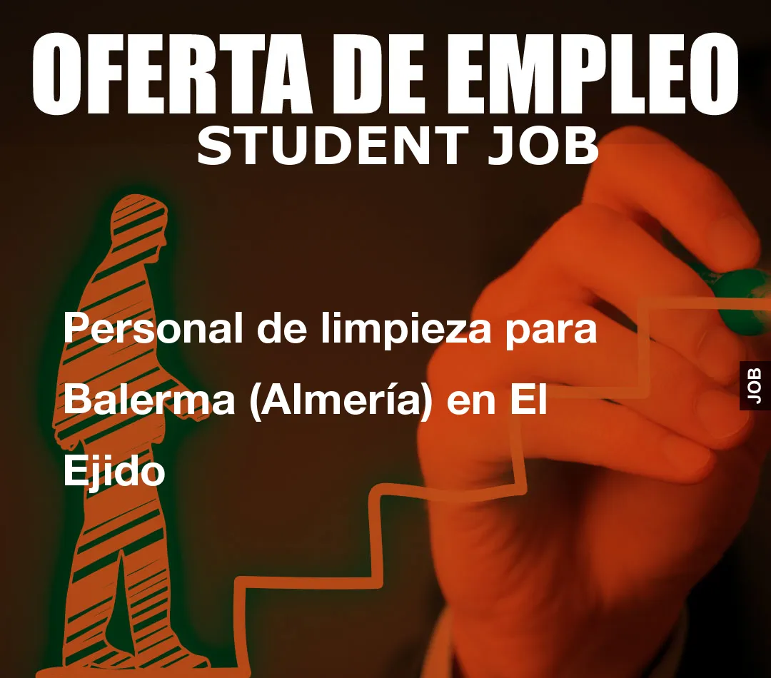 Personal de limpieza para Balerma (Almería) en El Ejido