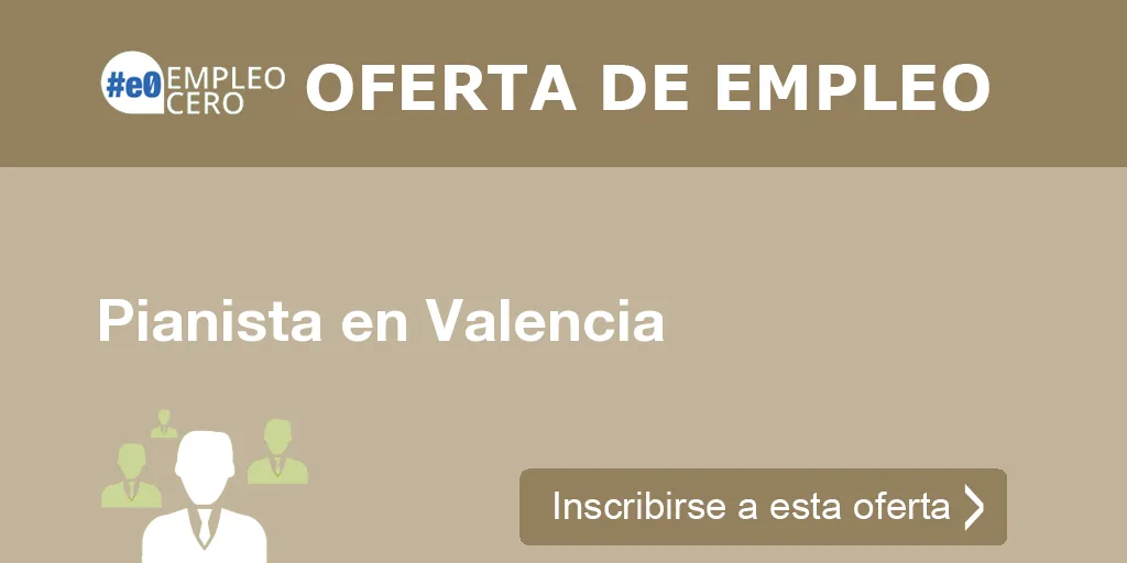 Pianista en Valencia Pianista en Valencia
