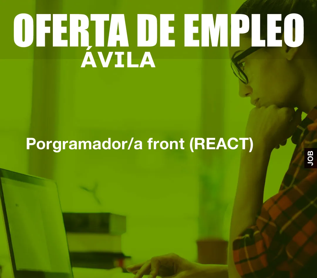 Porgramador/a front (REACT)