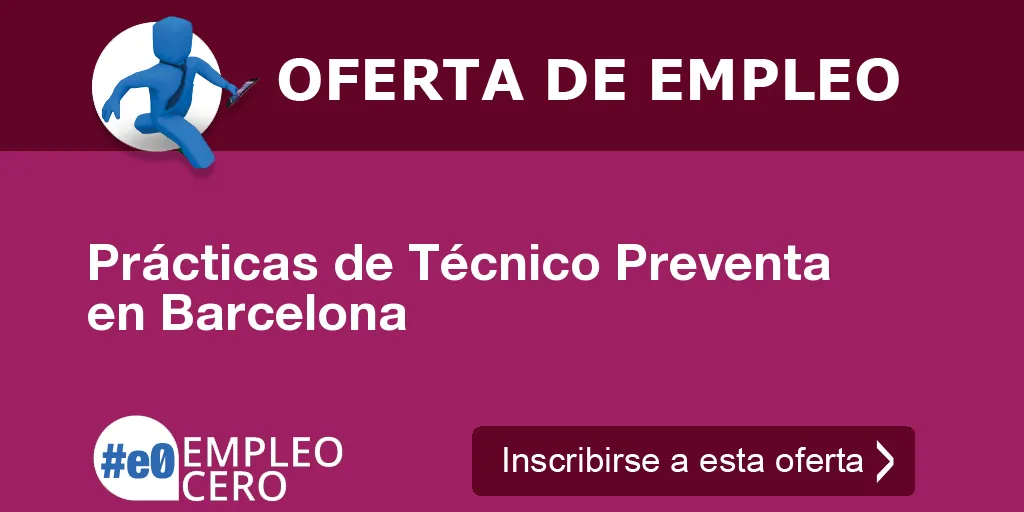 Prácticas de Técnico Preventa en Barcelona