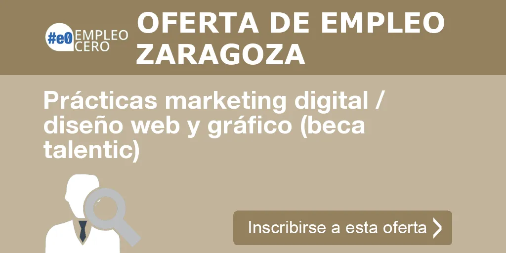 Prácticas marketing digital / diseño web y gráfico (beca talentic) Prácticas marketing digital / diseño web y gráfico (beca talentic)