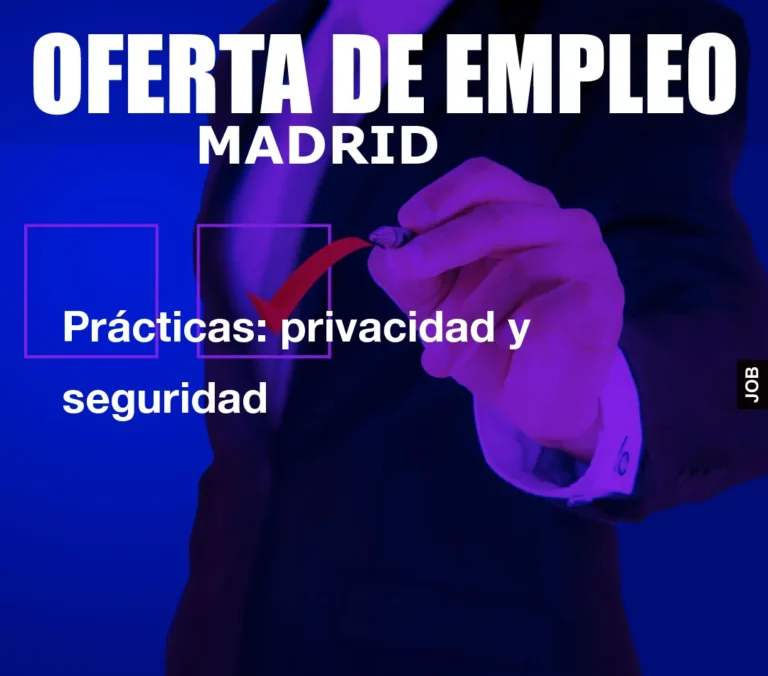 Prácticas: privacidad y seguridad