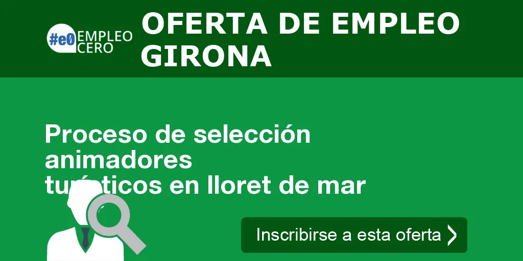 Proceso de selección animadores turísticos en lloret de mar Proceso de selección animadores turísticos en lloret de mar