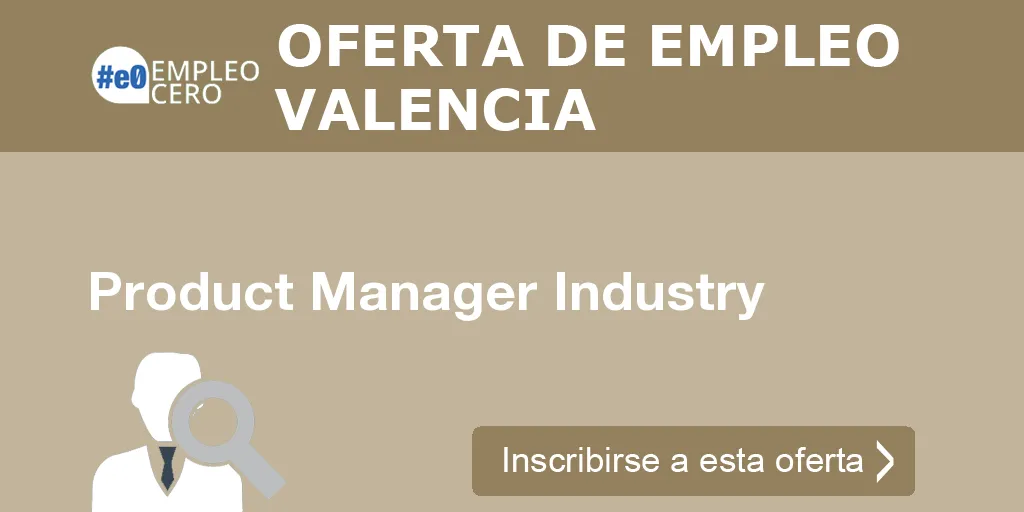 Product Manager Industry Product Manager Industry