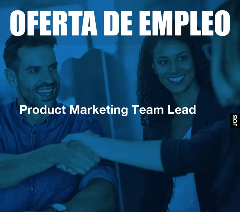 Product Marketing Team Lead