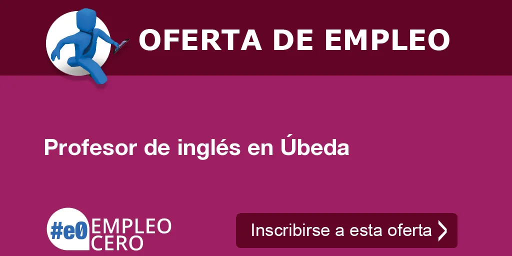 Profesor de inglés en Úbeda Profesor de inglés en Úbeda