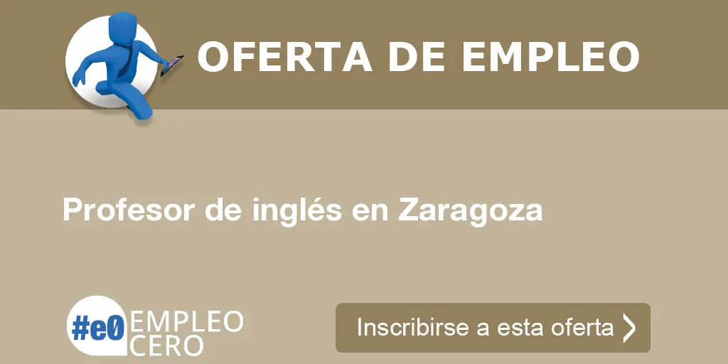 Profesor de inglés en Zaragoza Profesor de inglés en Zaragoza