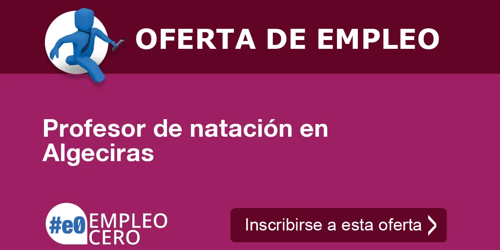 Profesor de natación en Algeciras