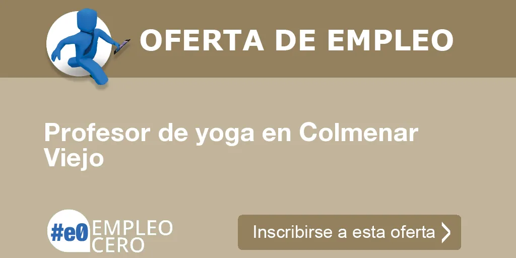 Profesor de yoga en Colmenar Viejo Profesor de yoga en Colmenar Viejo