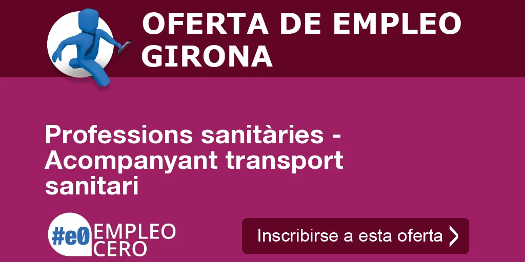 Professions sanitàries - Acompanyant transport sanitari