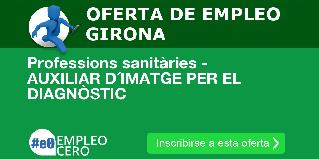 Professions sanitàries - AUXILIAR D´IMATGE PER EL DIAGNÒSTIC Professions sanitàries - AUXILIAR D´IMATGE PER EL DIAGNÒSTIC