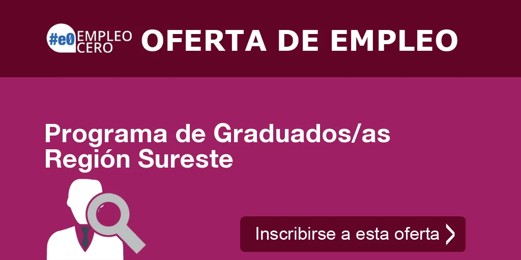 Programa de Graduados/as Región Sureste