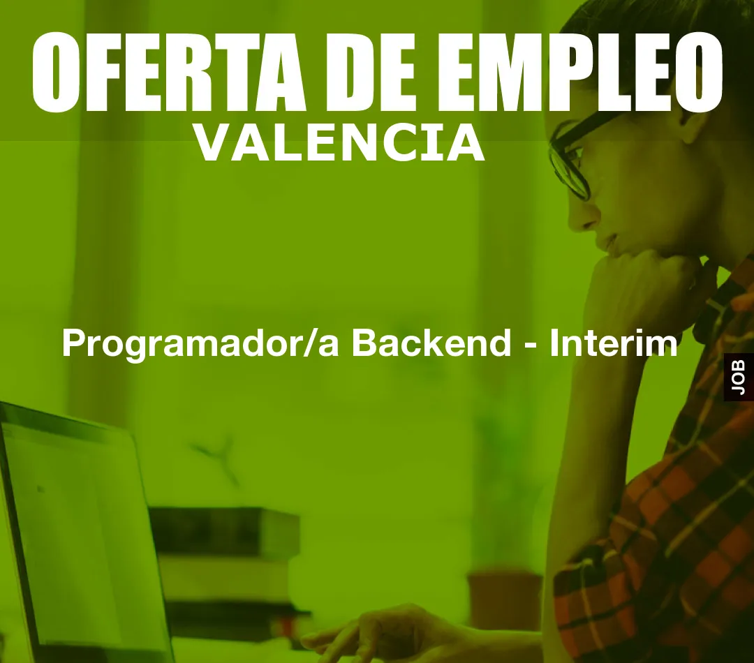 Programador/a Backend – Interim
