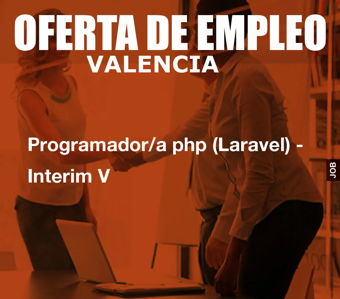 Programador/a php (Laravel) – Interim V