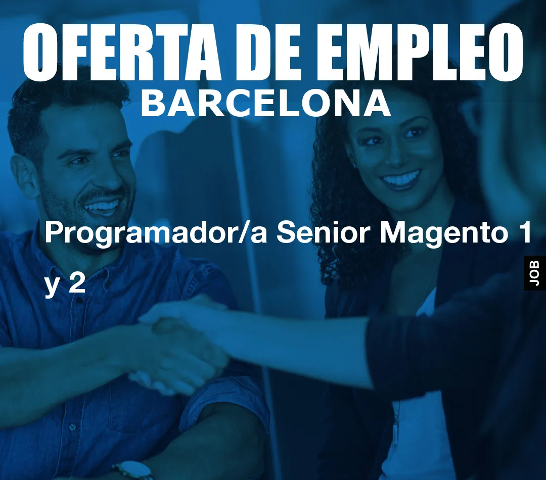 Programador/a Senior Magento 1 y 2