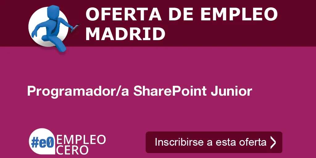 Programador/a SharePoint Junior Programador/a SharePoint Junior