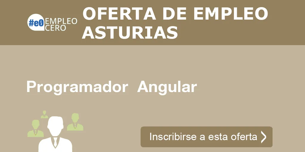 Programador Angular Programador Angular