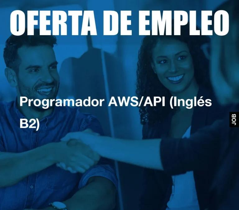 Programador AWS/API (Inglés B2)