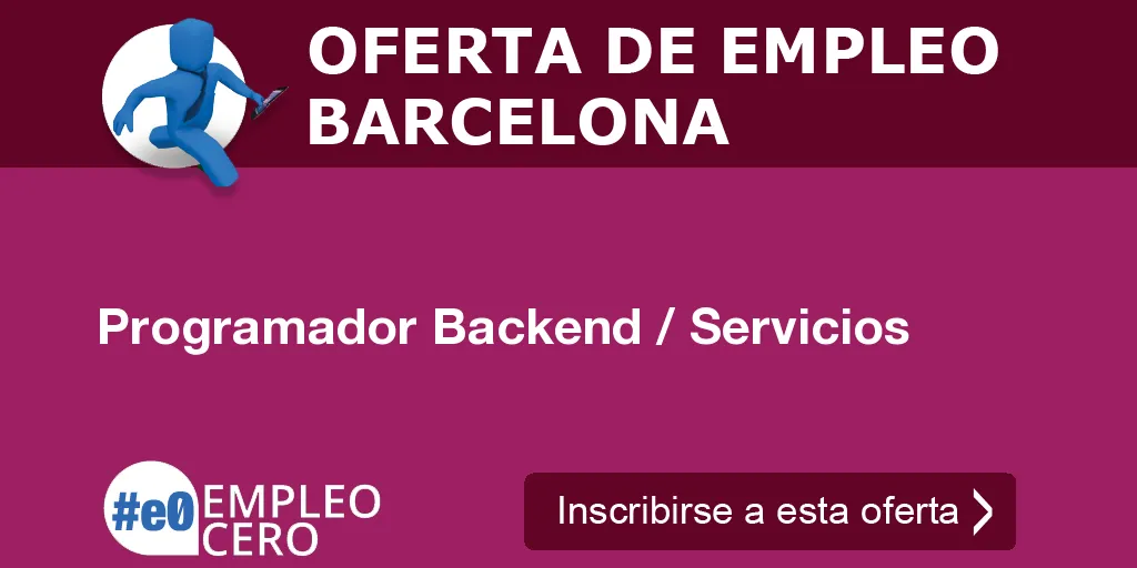 Programador Backend / Servicios Programador Backend / Servicios