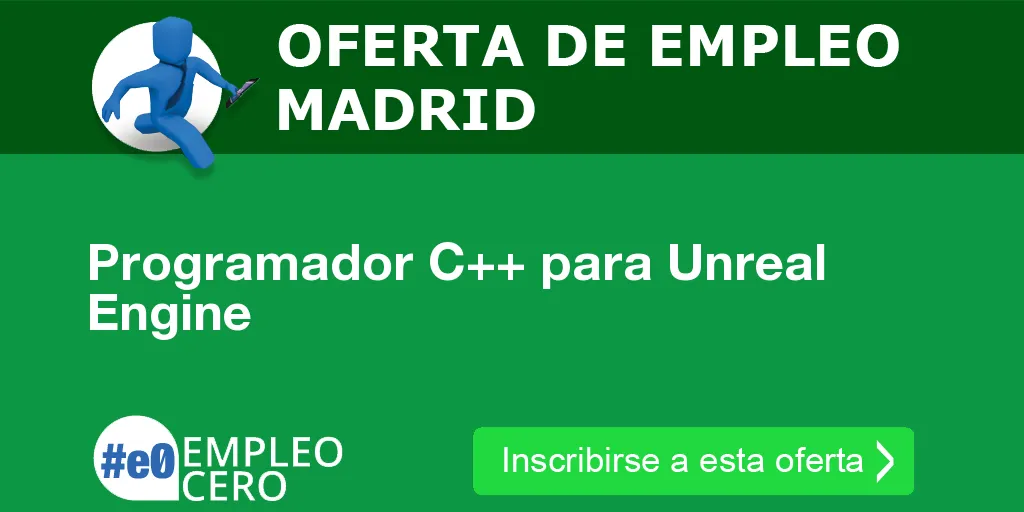 Programador C++ para Unreal Engine Programador C++ para Unreal Engine